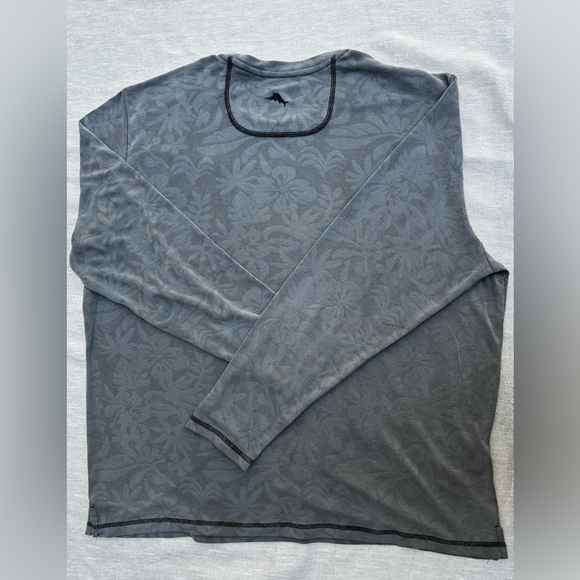 XL Tommy Bahama Fleur de Frond Crew Long Sleeve NWOT - Picture 4 of 6